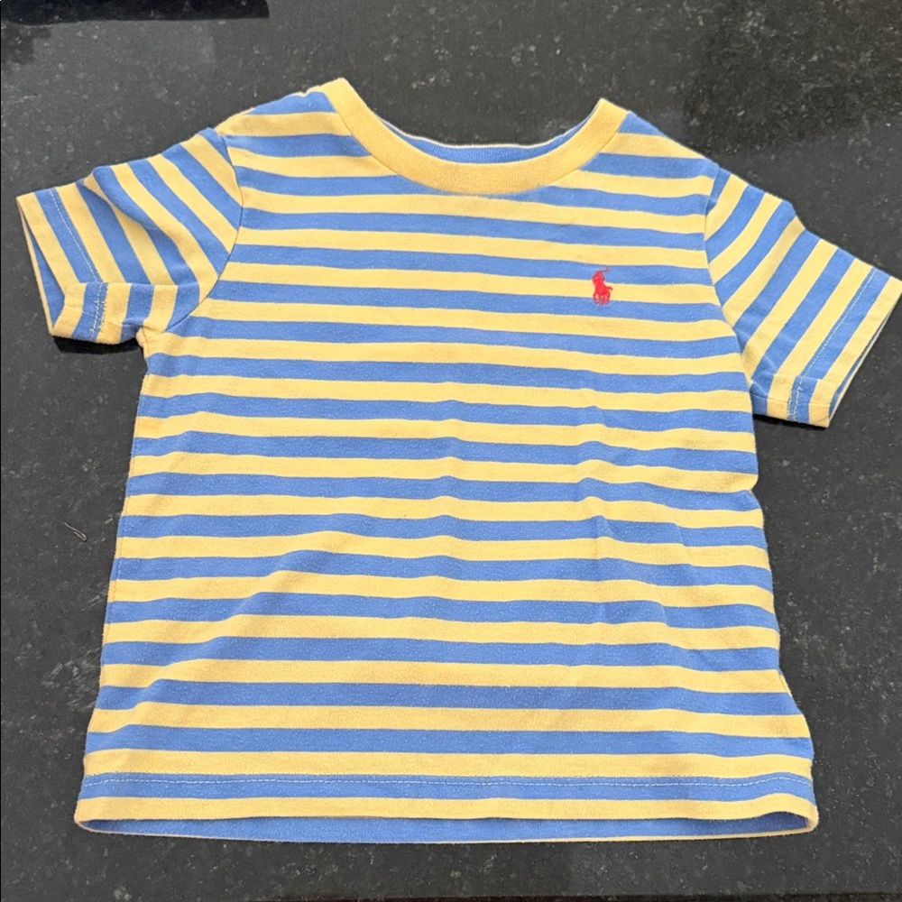 Ralph Lauren Striped Toddler Shirt -